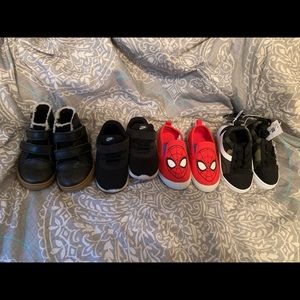 Toddler boy sz 7 shoe lot.